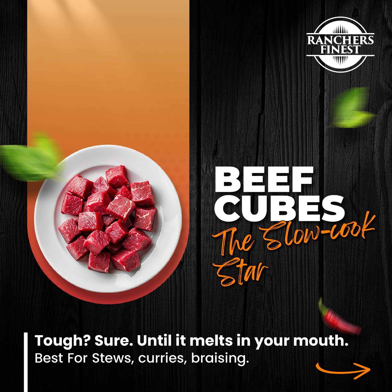 Ranchers Finest — Beef Cubes